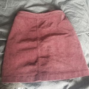Forever 21 Maroon Skirt